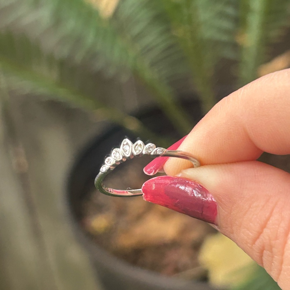 Tiara Sterling Silver Ring